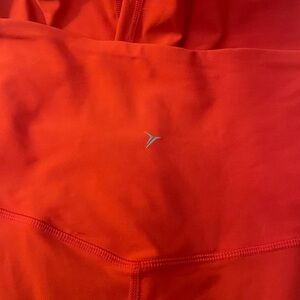 Red Powersoft leggings (size large)